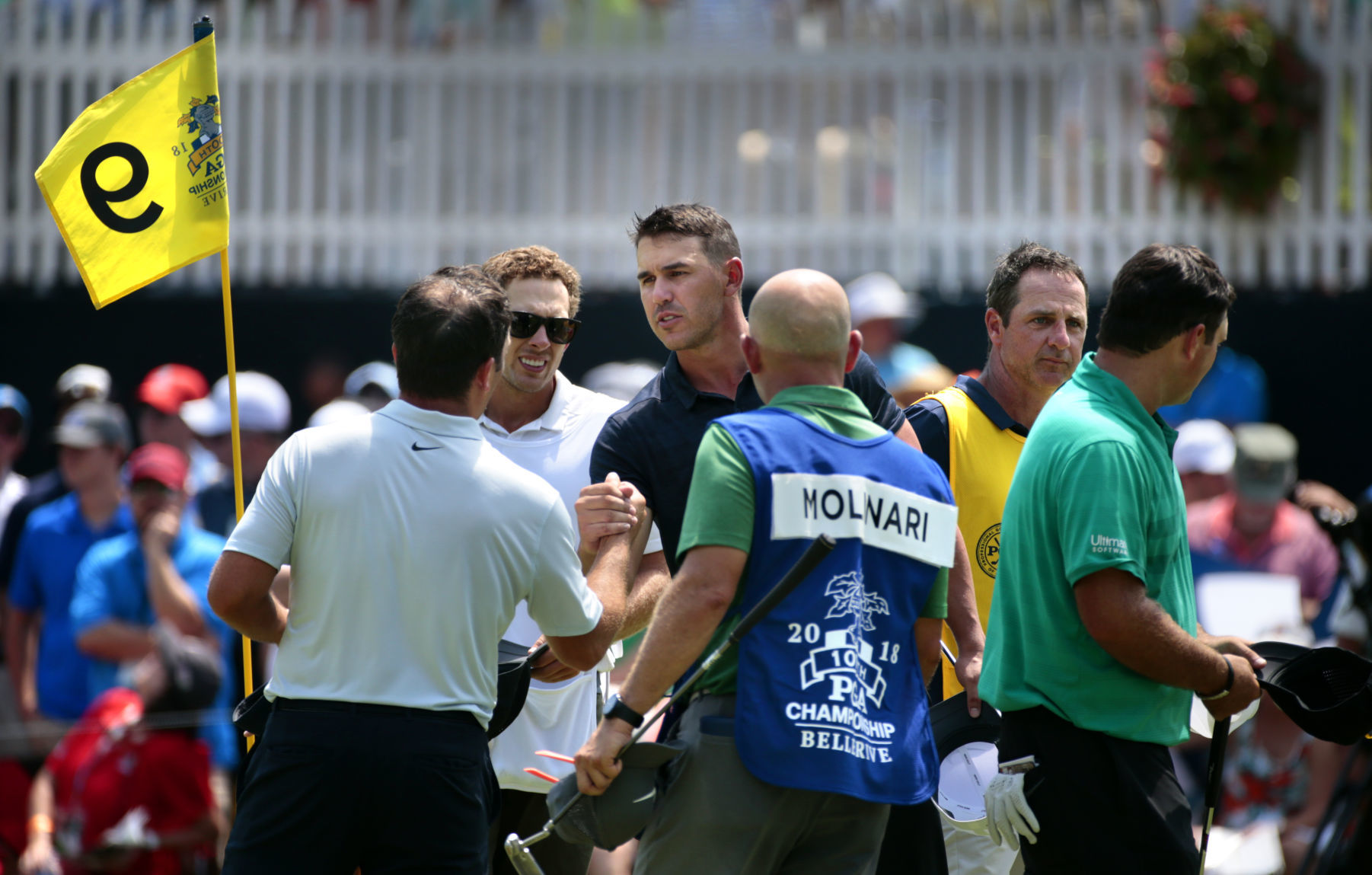 Second round of 100th PGA Championship at Bellerive